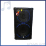 بلندگو پسیو ۱۵+۱۲ اینچ فول رنج زیکو مدل FS-1215 1