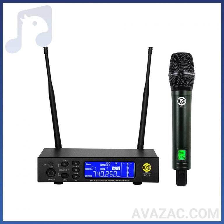 میکروفن بیسیم UHF زیکو مدل TD-1H - فروشگاه آوازک