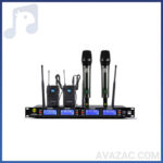 میکروفن بیسیم UHF زیکو مدل UR-1000HC