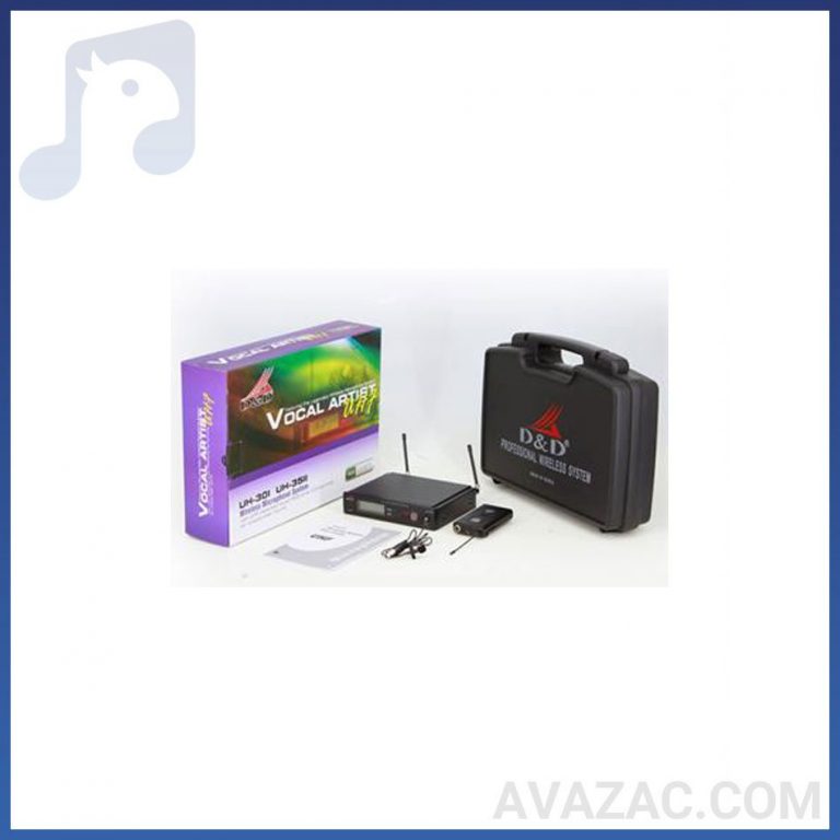 میکروفون بیسیم تک کانال یقه ای UH35II-فروشگاه آوازک