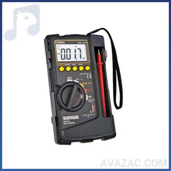 مولتی متر دیجیتال دستی Sanwa مدل CD800A
