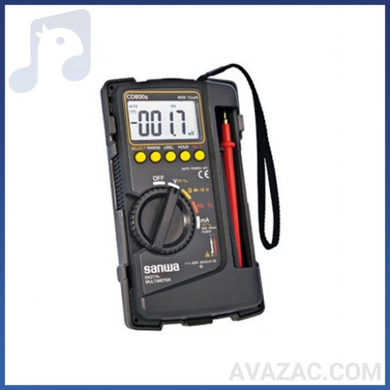مولتی متر دیجیتال دستی Sanwa مدل CD800A
