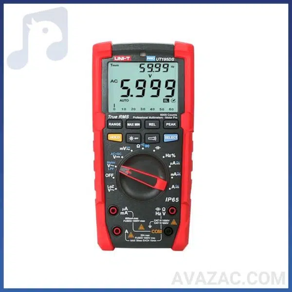 مولتی متر دیجیتال حرفه ای صنعتی UNI-T مدل UT-195DS
