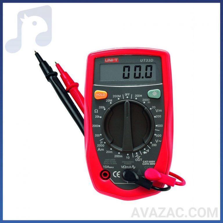 مولتی متر کوچک حرفه ای UNI-T مدل UT-33D