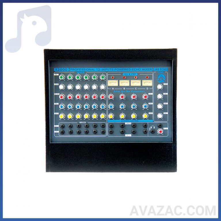 اکو آمپلی فایر جاسکو مدل JAS-12000DEA