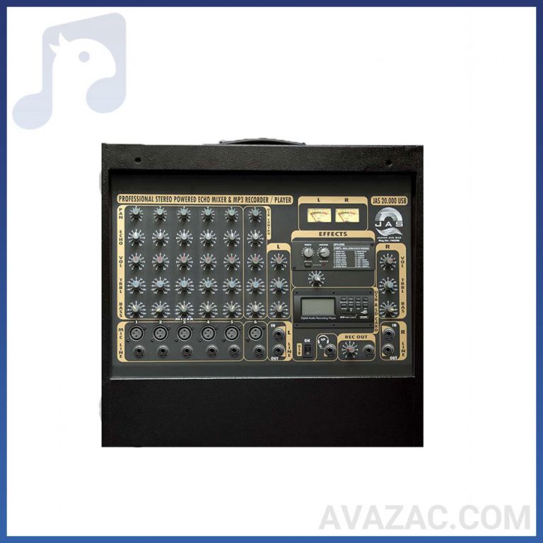 اکو آمپلی فایر جاسکو مدل JAS-20000USB