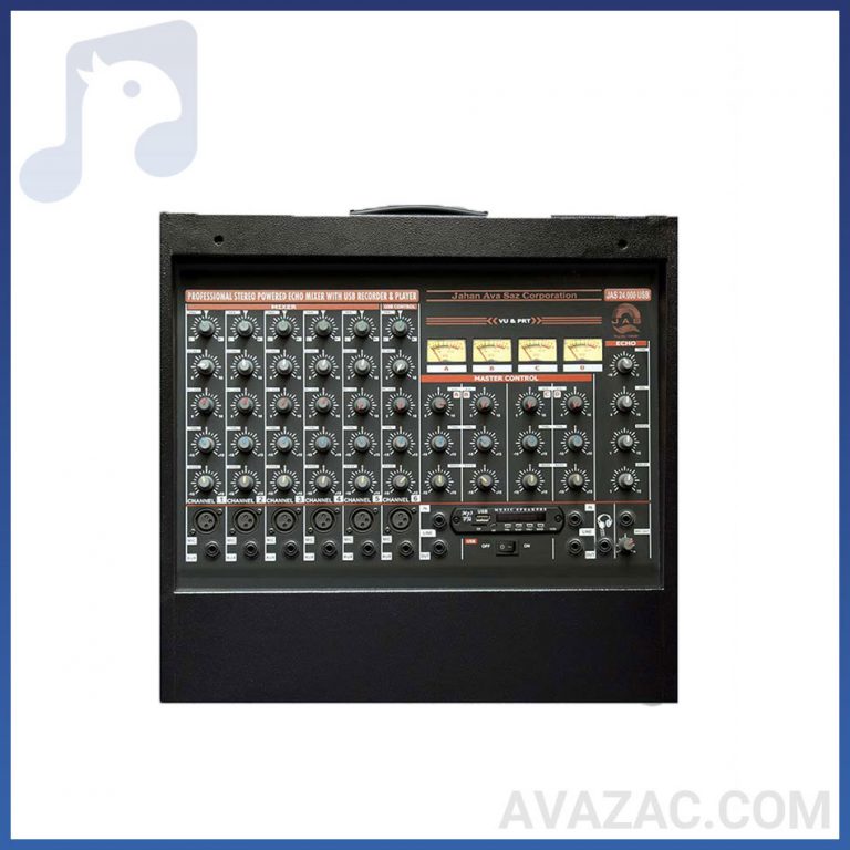 اکو آمپلی فایر جاسکو مدل JAS-24000USB