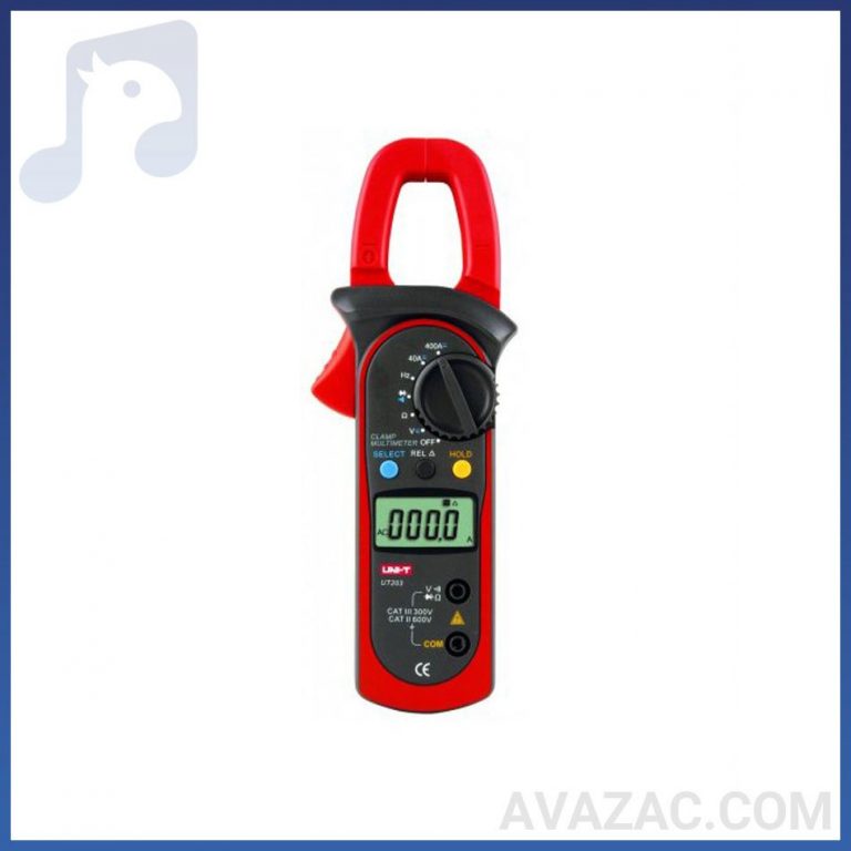 آمپرمتر کلمپ دیجیتال UNI-T مدل UT203،آمپرمتر کلمپی دیجیتال