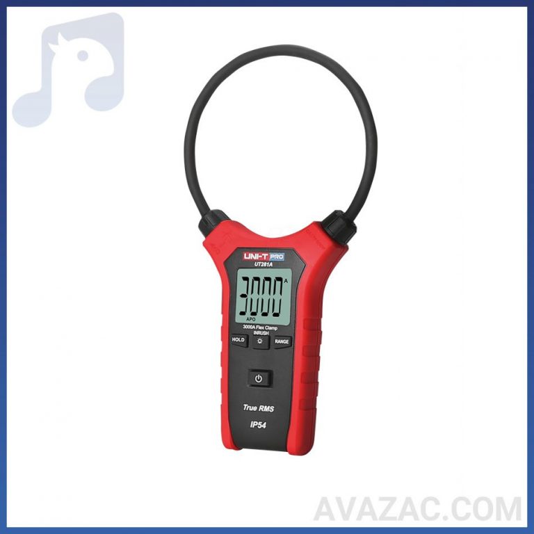 آمپرمتر فلکسی دیجیتال UNI-T مدل UT281A،کلمپ آمپرمتر فلکسی یونیتی