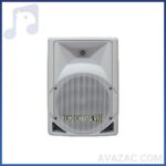 حداکثر قدرت تحمل 200 وات تحمل قدرت مداوم 100 وات پاسخ فرکانسی 50 الی 20000 هرتز امپدانس16 اهم رنگ سفید ( راک) محفظه 1 بلندگو با تونل برگشت صدای بم بلندگوها : 1 بلندگوی 10 اینچ فول رنج ابعاد : ارتفاع طول عرض میلیمتر وزن : 12 کیلوگرم