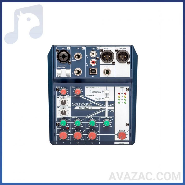 میکسر Notepad 5 -Soundcraft-NP-5
