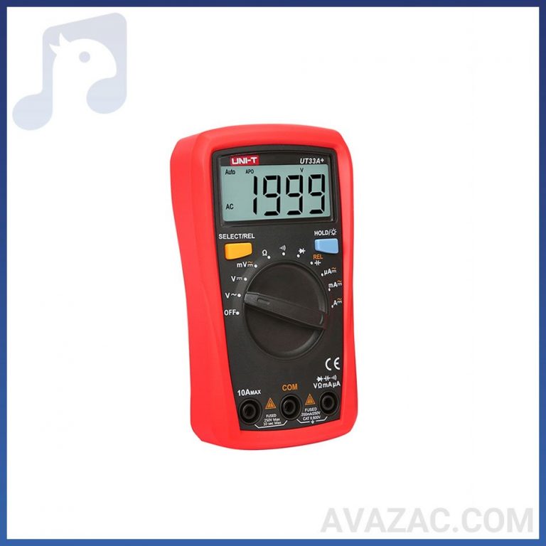 مولتی متر UT33A+ UNI-T ،مولتی متر مدل UT33A Plus