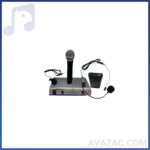 میکروفون بیسیم ۲ کانال DYNAPRO مدل MAX-767