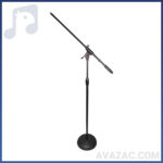 پایه میکروفن سه تیکه کف گرد دایناپرو