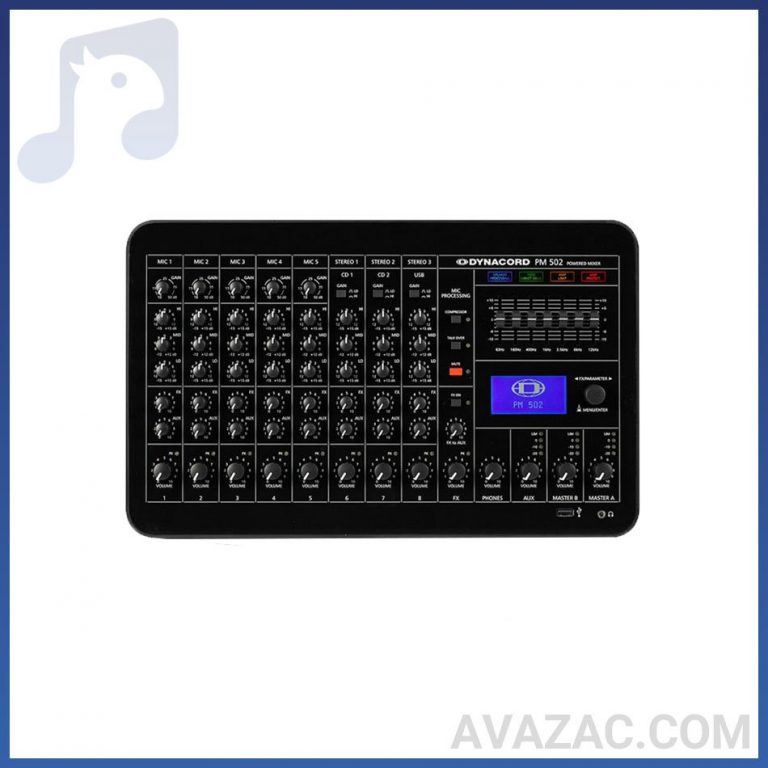 میکسر دایناکورد مدل DYNACORD PM 502 آلمان
