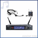 میکروفن بیسیم تک کانال هدمیک یقه ای جی تی آر مدل UEM-991