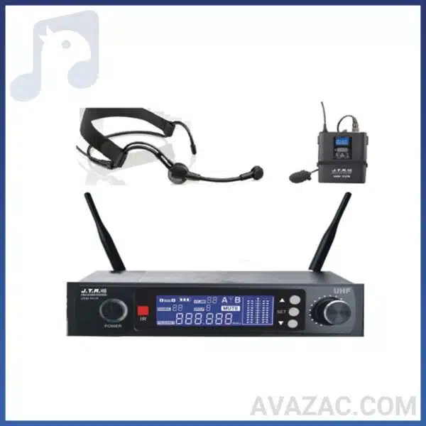 میکروفن بیسیم تک کانال هدمیک یقه ای جی تی آر مدل UEM-991