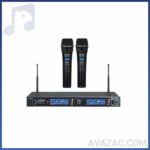 میکروفن بیسیم دو کانال دستی جی تی آر مدل UEM-992