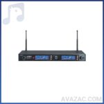 میکروفن بیسیم دو کانال هدمیک یقه ای جی تی آر مدل UEM-992