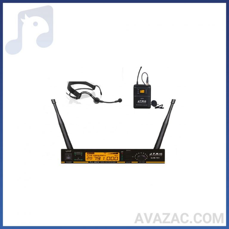 میکروفن بیسیم هدمیک یقه ای جی تی آر مدل JTR UJM-761