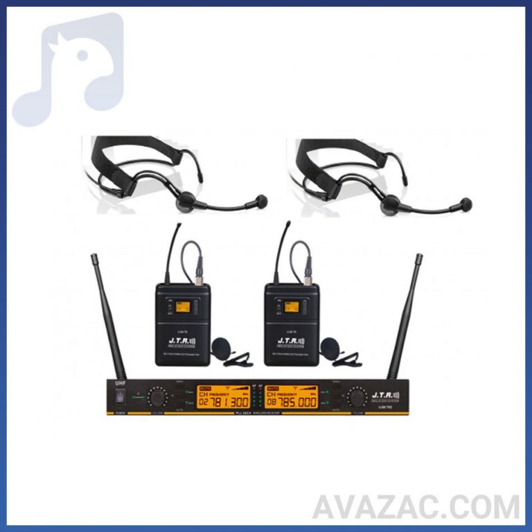 میکروفن بیسیم هدمیک یقه ای جی تی آر مدل UJM-762