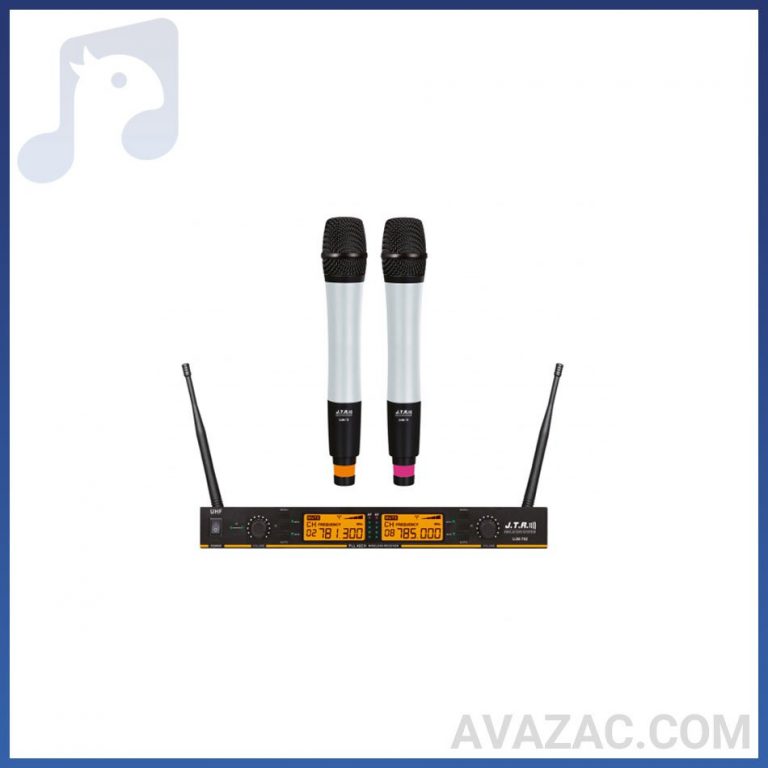 میکروفن دستی دو کانال مدل JTR UJM-762