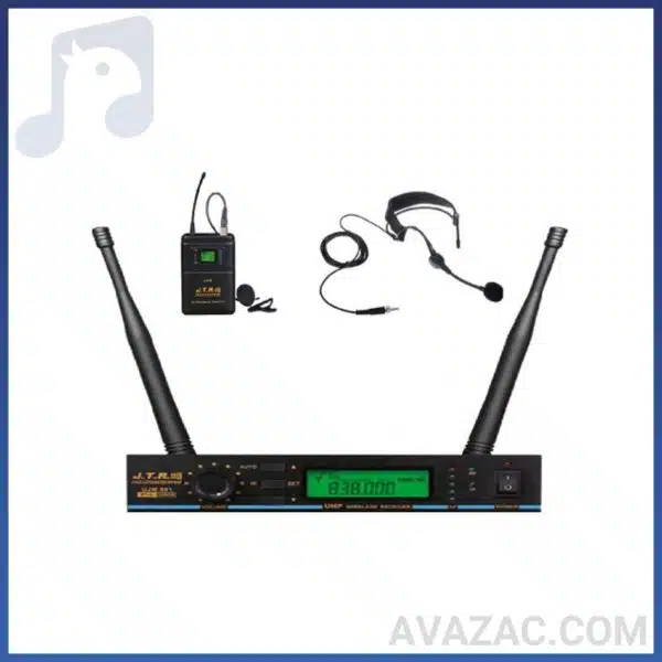 میکروفن بیسیم هدمیک یقه ای جی تی آر مدل UJM-881