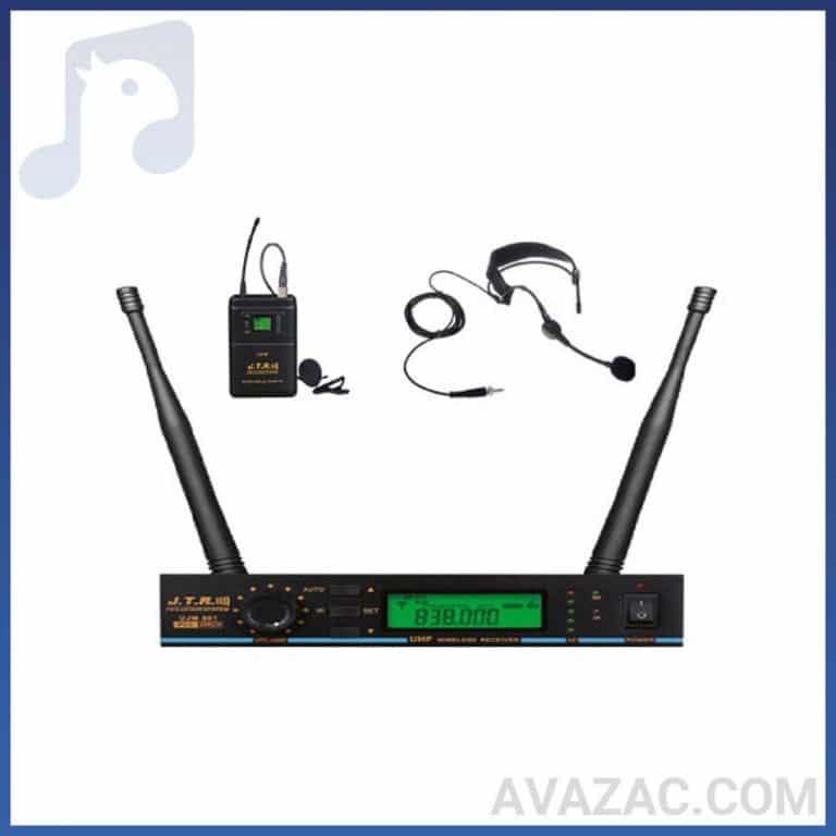 میکروفن بیسیم هدمیک یقه ای جی تی آر مدل UJM-881