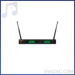 میکروفن بیسیم دو کانال هدمیک یقه ای جی تی آر مدل UJM-882