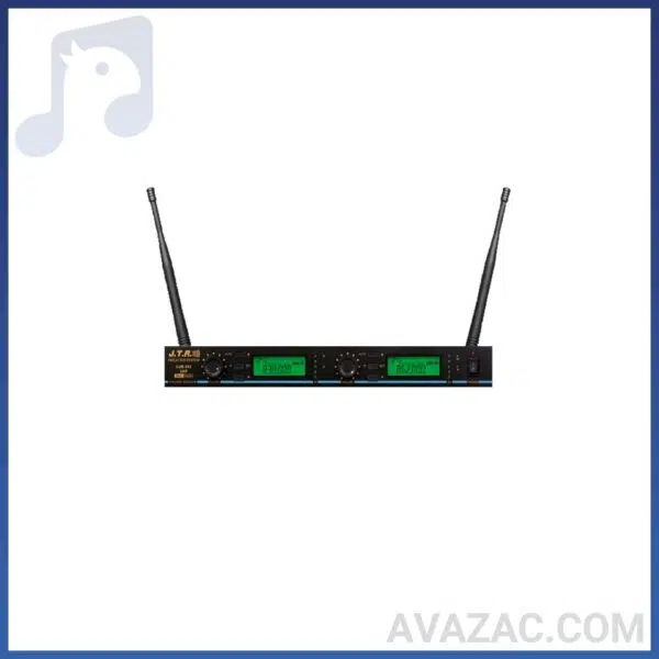 میکروفن بیسیم دو کانال هدمیک یقه ای جی تی آر مدل UJM-882