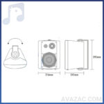 خرید آنلاین ست باند اکتیو و پسیو آی تی سی مدلt776a