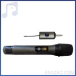 خرید اینترنتی میکروفون بیسیم دستی فیلم برداری اچ اف مدل s5