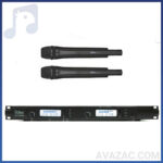 میکروفون بیسیم دو کانال دستی ووتکس مدل act8006u