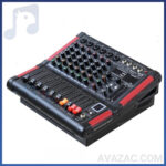 پاورمیکسر 6 کانال آسیا امپ مدل pmx2600