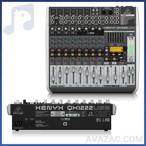 خرید اینترنتی میکسر صدا بهرینگر مدل QX1222USB