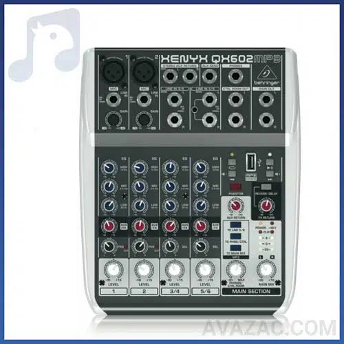 خرید اینترنتی میکسر بهرینگر مدل XENYX-QX602MP3