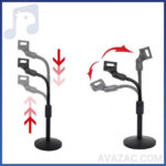 پایه میکروفون رومیزی زیکو ZICO F1 - Image 2