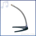 پایه میکروفون رومیزی فنری v شکل زیکو