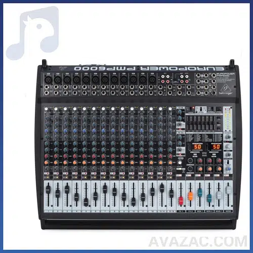 پاورمیکسر 20 کانال بهرینگر مدل pmp6000