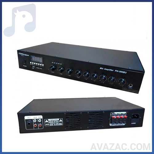 دستگاه مرکزی صوت اهمی- ولتی فونیکس مدل 360 bu