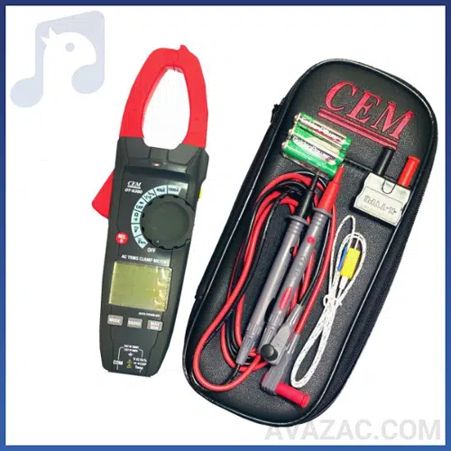 خرید اینترنتی آمپرمتر کلمپی دیجیتال 1000 آمپر AC مدل DT-9380