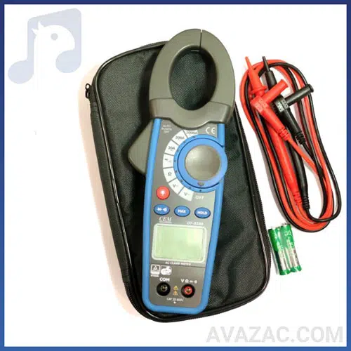 خرید اینترنتی آمپرمتر دیجیتال کلمپی 1000a سم dt3340