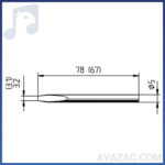 نوک هویه نسوز ۳۰ وات ERSA - Image 4