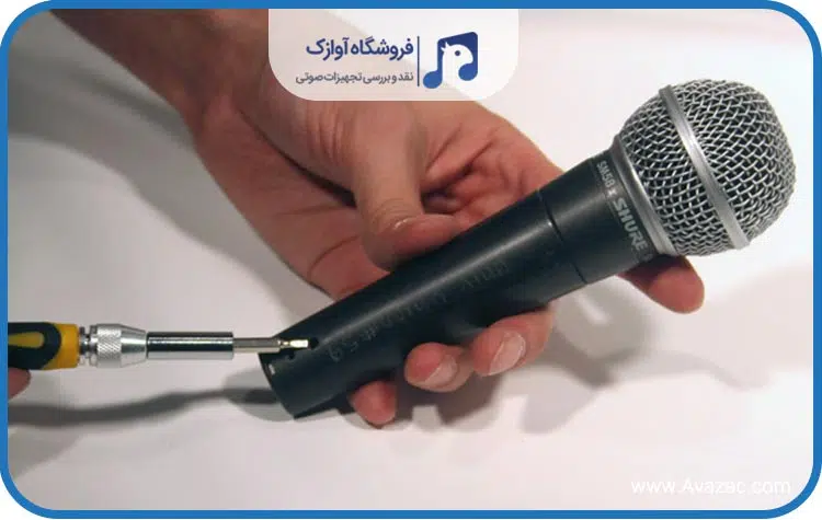 خرابی باتری میکروفن