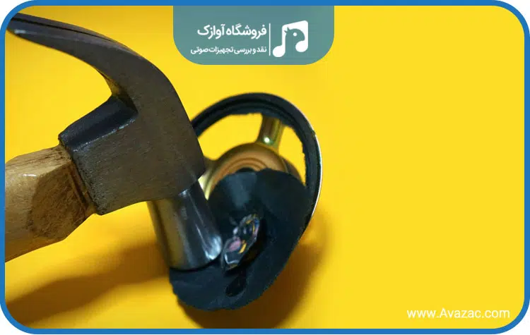 علت خش خش بلندگو