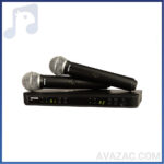 میکروفون بیسیم شور SHURE BLX288/PG58