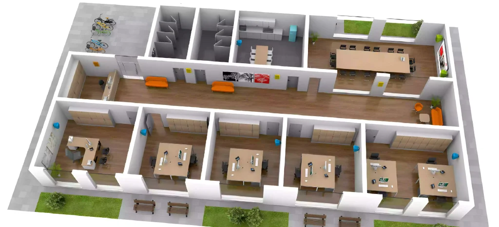 پلان سیستم صونی اداره