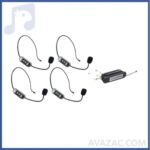 میکروفن بی‌سیم هدمیک زیکو ZICO PRO-4T