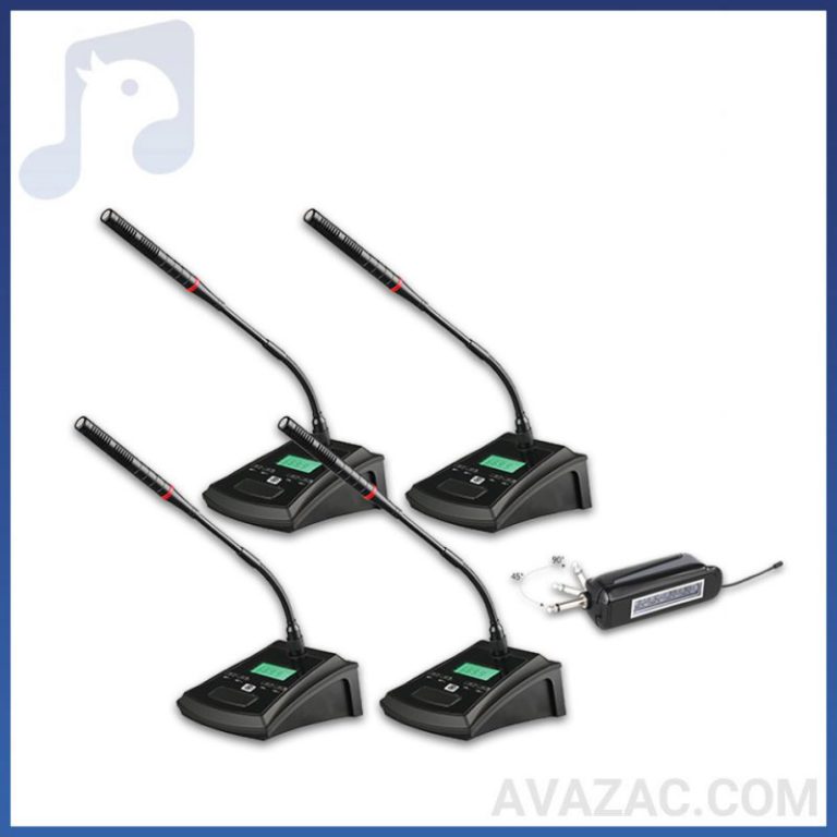 میکروفن رومیزی بیسیم چهار کانال زیکو ZICO PRO-H02