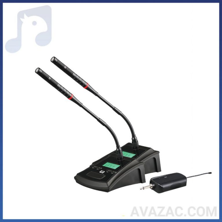 میکروفون رومیزی بیسیم دوکانال زیکو